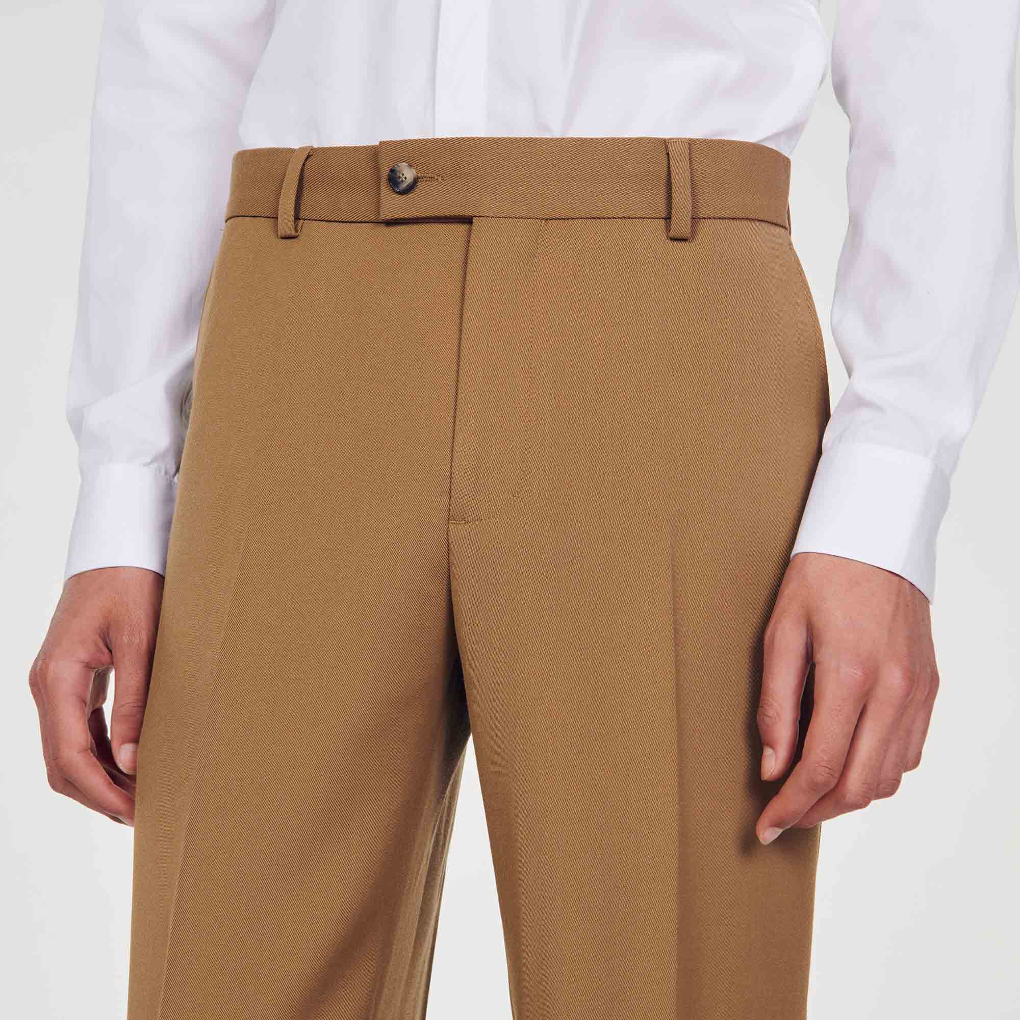 mens brown dress pants